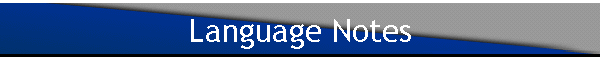 Language Notes